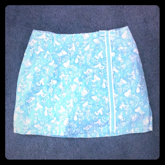 Lilly Pulitzer Dresses & Skirts - Lilly Pulitzer Blue Skort